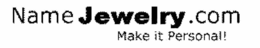 NAMEJEWELRY.COM MAKE IT PERSONAL! logo