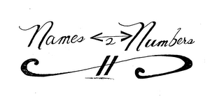 NAMES 2 NUMBERS logo