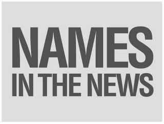 NAMES IN THE NEWS logo