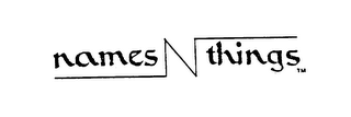 NAMES N THINGS logo