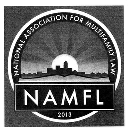 NAMFL 2013 NATIONAL ASSOCIATION FOR MULTIFAMILY LAW logo