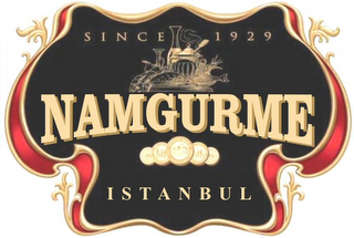 NAMGURME ISTANBUL SINCE 1929 logo