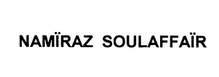 NAMIRAZ SOULAFFAIR logo