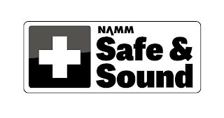 NAMM SAFE & SOUND logo