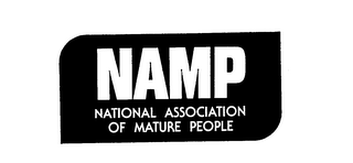 NAMP NATIONAL ASSOCIATION OF MATURE PEOPLE logo