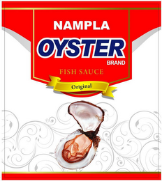 NAMPLA OYSTER BRAND FISH SAUCE ORIGINAL logo