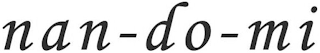NAN-DO-MI logo