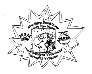 NANA QUEEN SENSEI DRAGON LADY FROM VENUS YOUR MIND IS YOUR MOST POWERFUL WEAPON logo