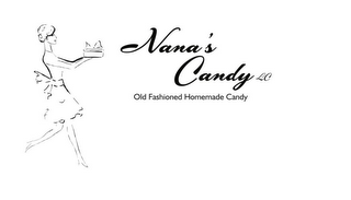 NANA'S CANDY LC OLD FASHIONED HOMEMADE CANDY logo