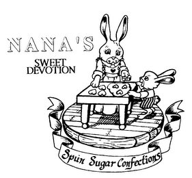 NANA'S SWEET DEVOTION SPUN SUGAR CONFECTIONS logo