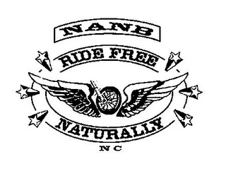 NANB RIDE FREE NATURALLY NC logo