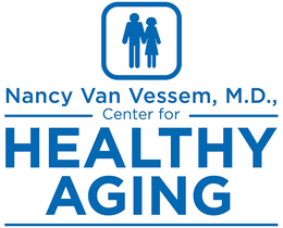 NANCY VAN VESSEM, M.D., CENTER FOR HEALTHY AGING logo