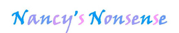 NANCY'S NONSENSE logo
