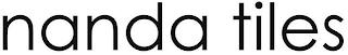 NANDA TILES logo