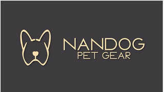 NANDOG PET GEAR logo