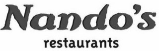 NANDO'S RESTAURANTS logo