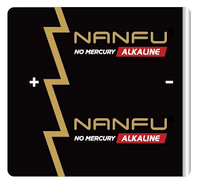 NANFU NO MERCURY ALKALINE NANFU NO MERCURY ALKALINE + - logo