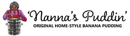 'NANNA'S PUDDIN' ORIGINAL HOME-STYLE BANANA PUDDING "IT'S ALL ABOUT THE PUDDIN" logo