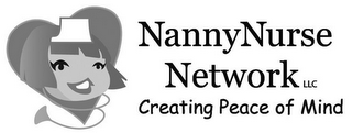 NANNYNURSE NETWORK LLC CREATING PEACE OF MIND logo