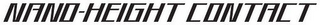 NANO-HEIGHT CONTACT logo