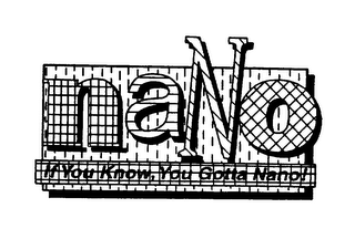 NANO IF YOU KNOW, YOU GOTTA NANO! logo