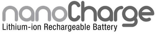 NANOCHARGE LITHIUM-ION RECHARGEABLE BATTERY logo