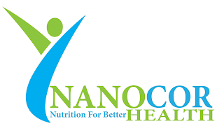 NANOCOR NUTRITION FOR BETTER HEALTH logo