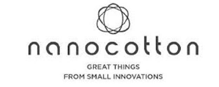 NANOCOTTON GREAT THINGS FROM SMALL INNOVATIONS logo