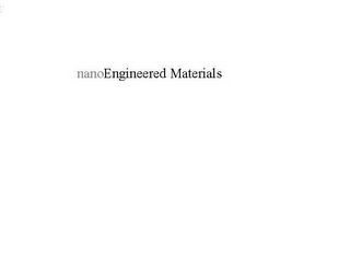NANOENGINEERED MATERIALS