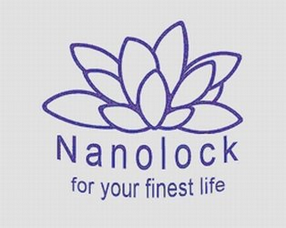 NANOLOCK FOR YOUR FINEST LIFE logo
