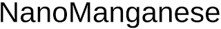 NANOMANGANESE logo