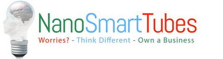 NANOSMARTTUBES WORRIES? - THINK DIFFERENT - OWN A BUSINESS logo