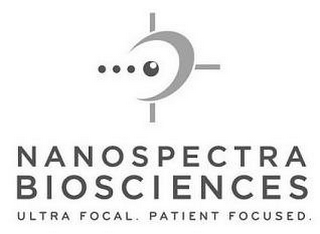 NANOSPECTRA BIOSCIENCES ULTRA FOCAL. PATIENT FOCUSED. logo