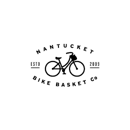 NANTUCKET BIKE BASKET CO ESTD 2009 logo