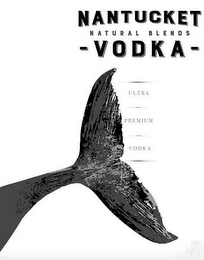 NANTUCKET NATURAL BLENDS -VODKA- ULTRA PREMIUM VODKA logo