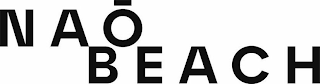 NAO BEACH logo