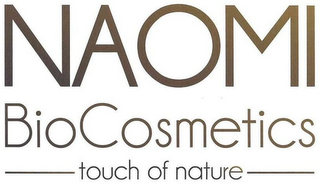 NAOMI BIOCOSMETICS TOUCH OF NATURE logo