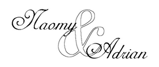NAOMY & ADRIAN logo