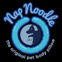 NAP NOODLE THE ORIGINAL PET BODY PILLOW logo