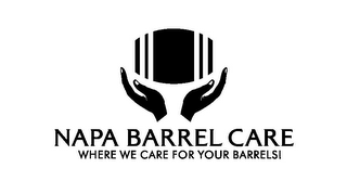 NAPA BARREL CARE WHERE WE CARE FOR YOUR BARRELS! logo