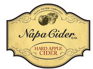 NAPA CIDER COMPANY NAPA CIDER CO. HARD APPLE CIDER logo