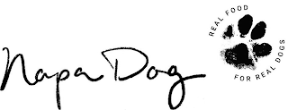 NAPA DOG REAL FOOD FOR REAL DOGS logo