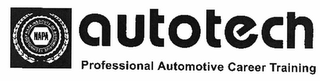 NAPA NAPA INSTITUTE OF AUTOMOTIVE TECHNOLOGY AUTOTECH PROFESSIONAL AUTOMOTIVE CAREER TRAINING logo