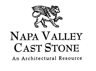 NAPA VALLEY CAST STONE AN ARCHITECTURAL RESOURCE logo