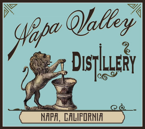NAPA VALLEY DISTILLERY NAPA, CALIFORNIA logo