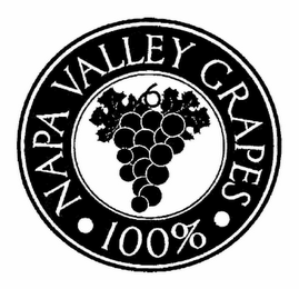 NAPA VALLEY GRAPES 100% logo