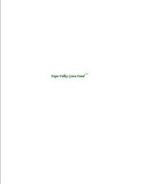 NAPA VALLEY GREEN FUND logo