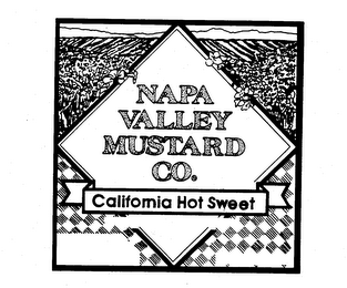NAPA VALLEY MUSTARD CO. CALIFORNIA HOT SWEET logo