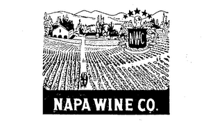 NAPA WINE CO. NWC logo
