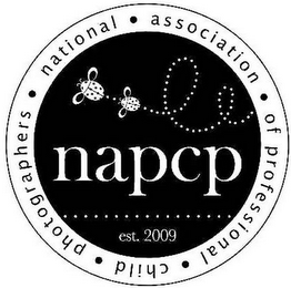 NAPCP EST. 2009 · NATIONAL · ASSOCIATION · OF PROFESSIONAL · CHILD · PHOTOGRAPHERS · logo